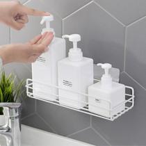 Prateleira de Metal Moderna para Banheiro ou Cozinha: Maximize o Espaço com Elegância - NLQT