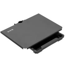 Prateleira de montagem em poste com gaveta para suporte de microfone VIVO Steel