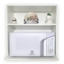 Prateleira De Parede Duplo Para Microondas Forno Elétrico
