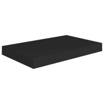 Prateleira de parede flutuante VidaXL preta 40x23x4cm MDF Metal Prateleira de parede flutuante VidaXL preta 40x23x4cm MDF Metal