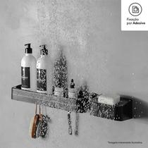 Prateleira de Parede Horizontal Eleve Preto PHE100PTF - Ou Prateleira de Parede Horizontal Eleve Preto PHE100PTF - Ou