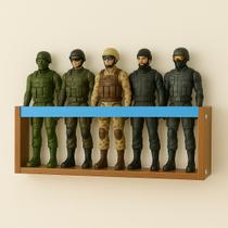 Prateleira de Parede para Coleção de Bonecos Marvel, Barbie, SuperHeróis Estante Geek Decorativa e Organizadora para Quarto Nerd Menino MDF 55cm Prateleira de Parede para Coleção de Bonecos Marvel, Barbie, SuperHeróis Estante Geek Decorativa e Organizadora para Quarto Nerd Menino MDF 55cm