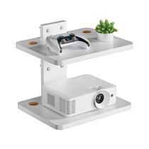 Prateleira de TV flutuante WALI CS202NW branca comporta até 10 kg