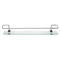 Prateleira de Vidro Banheiro Cromada Standard 002917 Jackwal Prateleira de Vidro Banheiro Cromada Standard 002917 Jackwal