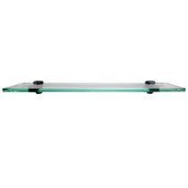 Prateleira de Vidro com Fênix Cromado para Porta Shampoo / Decorativa 10cm X 40cm X 8mm Prateleira de Vidro com Fênix Cromado para Porta Shampoo / Decorativa 10cm X 40cm X 8mm