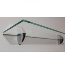 Prateleira de vidro para cozinha 50x15 com suporte tucano Gabiart