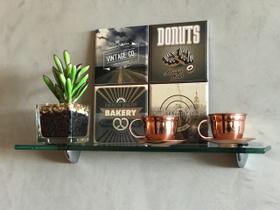 Prateleira de Vidro Temperado Vivre