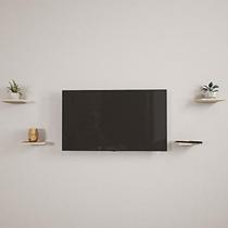 Prateleira Decorativa Em Rack De Sala - Madeira Maciça