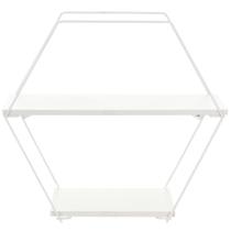 Prateleira Decorativa Geometrica Hexagonal