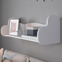 Prateleira Decorativa Nicho Infantil Mdf 91x30cm Branco