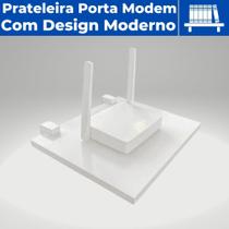 Prateleira Decorativa Porta Modem 20X24 Moderno Industrial - Pratk