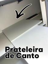 Prateleira Deslizante de Canto Sem Borda Ideal para Cantos Inutilizados