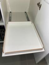 Prateleira Deslizante organizador com Borda 45x45 a 30x45