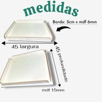Prateleira Deslizante organizador com Borda 45x45 a 30x45 Prateleira Deslizante organizador com Borda 45x45 a 30x45