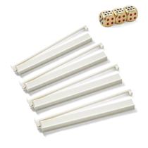 Prateleira e empurrador de azulejos multifuncional Mahjong TAIKULA bege branco Prateleira e empurrador de azulejos multifuncional Mahjong TAIKULA bege branco