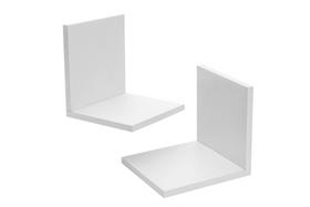 Prateleira em L 20 x 20 cm Kit 4 Peças Eví Decor Prateleira em L 20 x 20 cm Kit 4 Peças Eví Decor