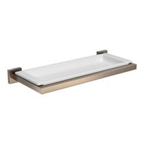 Prateleira em Louça 38cm Quadratta Corten - 2030.CT83.MT
