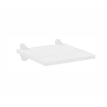 Prateleira Essencial Branco Texturizado 26,5x19,5x1,5cm A.J Rorato Prateleira Essencial Branco Texturizado 26,5x19,5x1,5cm A.J Rorato