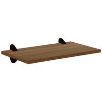 Prateleira Essencial MDP 1 Unidade 44,50x19,5x1,5cm Sevilha Marrom Prateleira Essencial MDP 1 Unidade 44,50x19,5x1,5cm Sevilha Marrom