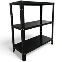 Prateleira Estante Armário Aço 3 Bandejas 60cm Romero