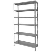 Prateleira Estante Armário Aço 6 Bandejas 60cm Cinza Romero Prateleira Estante Armário Aço 6 Bandejas 60cm Cinza Romero