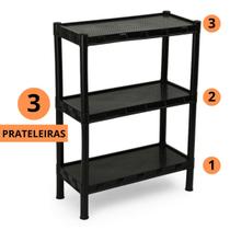 Prateleira Estante Modular Multiuso 3 Andares Organizadora