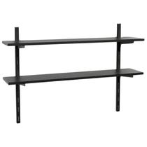 Prateleira Estilo Industrial Mod 60x30x1,5 Cor Preto - Comercial Vendimax