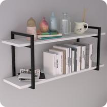 Prateleira Estilo Industrial Para Quarto Parede GND PB 80cm