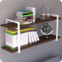 Prateleira Estilo industrial Para Sala Parede GND BM 120cm