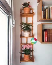 Prateleira, floreira, jardim vertical, painel de plantas P7 - Minha Jardineira