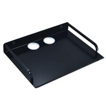 Prateleira flutuante HNVNER para componentes de TV, suporte de parede, 30 x 25,5 cm