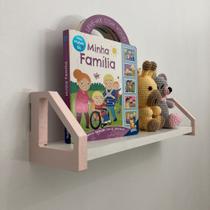 Prateleira geométrica colorida quarto decoração infantil 45