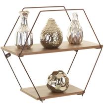 Prateleira Geometrica Hexagonal