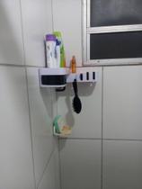 Prateleira Giratória Para Banheiro Cozinha Organizador 180º