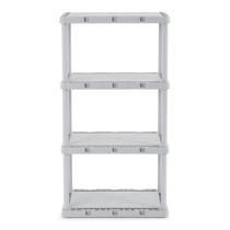 Prateleira Gracious Living Knect-A-Shelf 61x31x122cm Cinza Prateleira Gracious Living Knect-A-Shelf 61x31x122cm Cinza