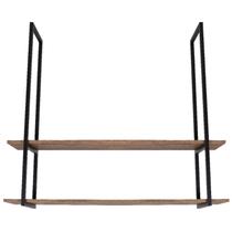 Prateleira Industrial Dupla Teto Ou Parede 60cm PM UN Prateleira Industrial Dupla Teto Ou Parede 60cm PM UN