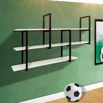 Prateleira industrial suspensa elegante organizadora Prateleira industrial suspensa elegante organizadora