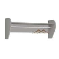 Prateleira Juju Cinza Fosco - Reller Móveis