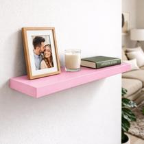 Prateleira Madeira Grossa Mdf Parede Suspensa Industrial Sala Quarto Cozinha Livros Organizadora Moderna Resistente Multiuso Nicho Estante Decoracao