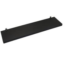 Prateleira MDF 40 x 10 cm Preta Eví Decor