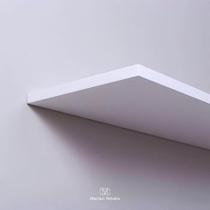 Prateleira MDF 90x30 Branca Estante de Parede Quarto Sala Cozinha