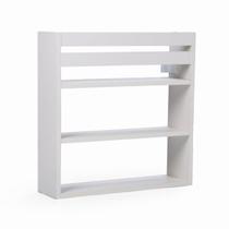 Prateleira MDF Multiuso Com Repartiçoes Ideal Para Todos Ambientes Acompanha Kit Montagem E Manual