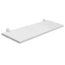 Prateleira Mdp 15x40cm Branca com Suportes