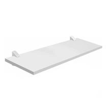 Prateleira Moderna Parede Sala Quarto Mdf Branca 60x20cm Prateleira Moderna Parede Sala Quarto Mdf Branca 60x20cm