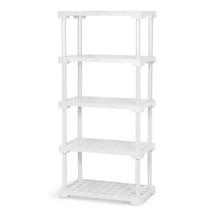 Prateleira modular Branca retangular 5 níveis Bolivar