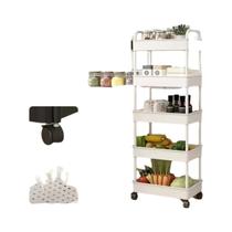 Prateleira Móvel Multi-Camadas Para Cozinha, Quarto, Quarto De Bebê, Banheiro, Lanches, Prateleira
