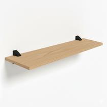 Prateleira Multiuso Amadeirada 60cm Parede Sala Quarto Cozinha