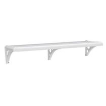 Prateleira Multiuso com Suporte 60CMX30CM Branco Prateleira Multiuso com Suporte 60CMX30CM Branco