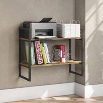 Prateleira Nicho Estilo Industrial Freijo Kapesberg