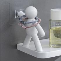 Prateleira Organizador Boneco Branco Multiuso Parede 31,5cm